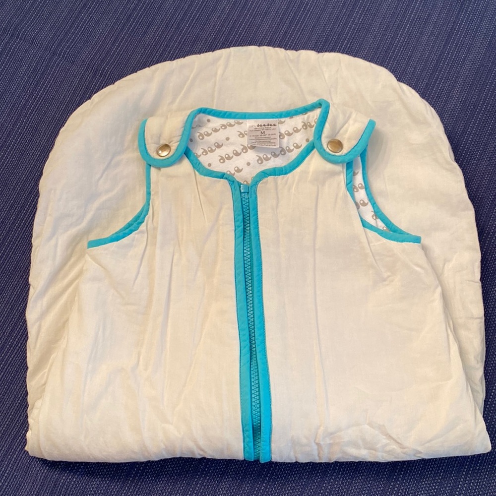 Baby Deedee sleep nest/sleep sack M 6-18 months blue